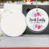 1 Piece, 3-inch, Blank Sublimation Ceramic, Craft Frame, Easter, Wedding, Birthday, Anniversary, Graduation Season, Commercial Advertising, Proposal