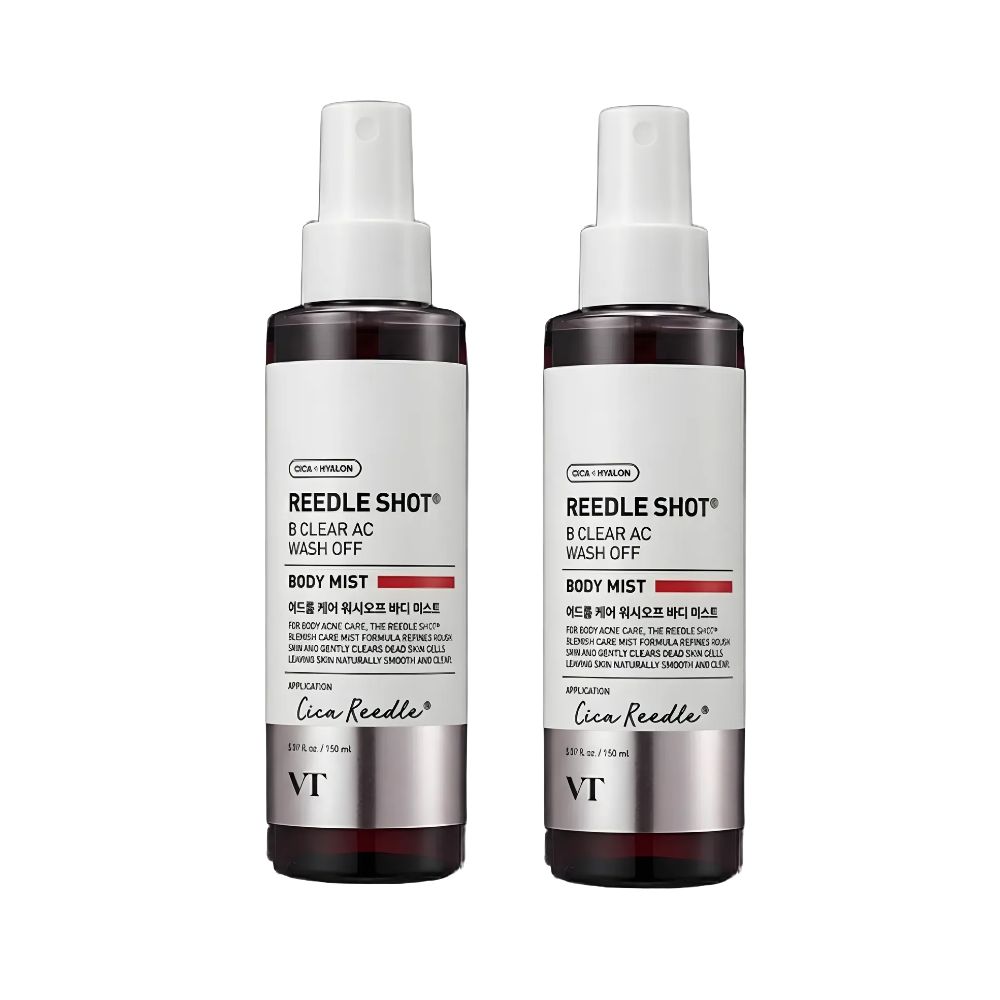 VT COSMETICS Reedle Shot B-Clear AC Wash Off Body Mist 150ml for Back & Chest Acne Care