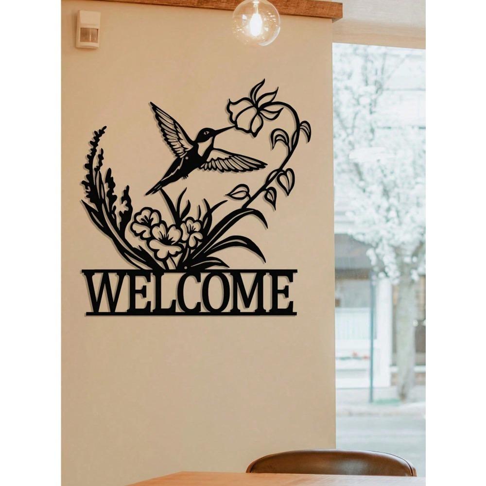 

Современный черный металлический декор для стен в виде птиц, антикоррозийное домашнее искусство для гостиной, спальни, ванной комнаты, праздничный и Валентинов подарок TY6632-01 разноцветный