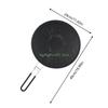 24TE Silicone Pot Lid Grid for Cooking Tool Heat Resistant Folding Pot Cover