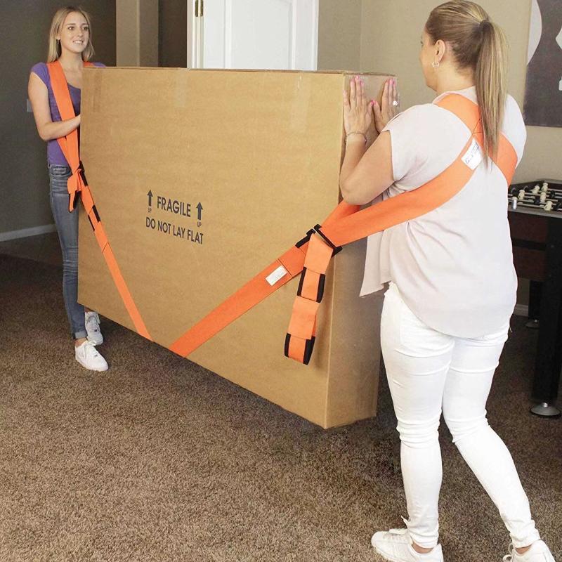 Furniture And Electrical Handling Straps Labor-Saving Straps For Carrying Heavy Objects Reusable And Durable Straps For Moving