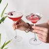 2Pcs Japanese Style Margarita Glasses Cup Handmade Classic Goblet Simple Cocktail Glass Cup Martini Glasses Cups Kitchen Tools