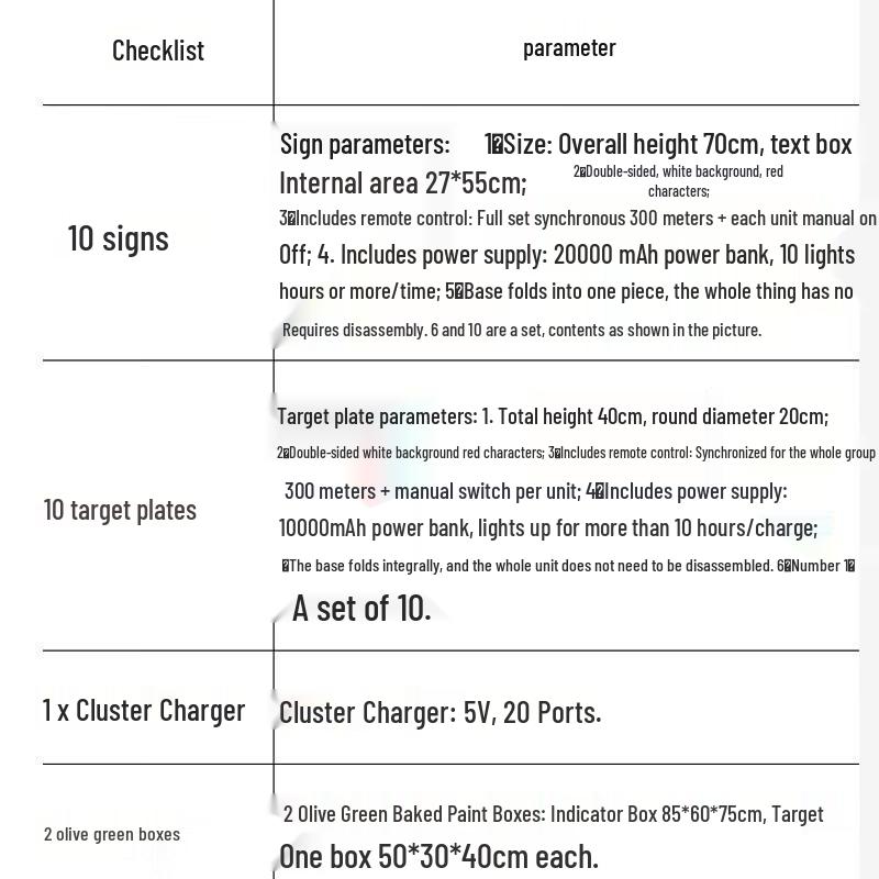 Desert Spring Night Field Marker Sign Kit