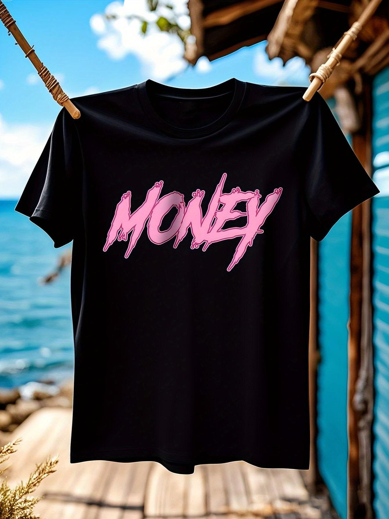 MONEY Graphic Tshirt Graphic Tshirt - White Tee with Bold... XXXL