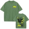 Hot Anime Jojo Bizarre Adventure Joseph Joestar Caesar Anthonio Zeppeli Graphic Tshirt Unisex Fashion Cartoon Short Sleeve T Shirt
