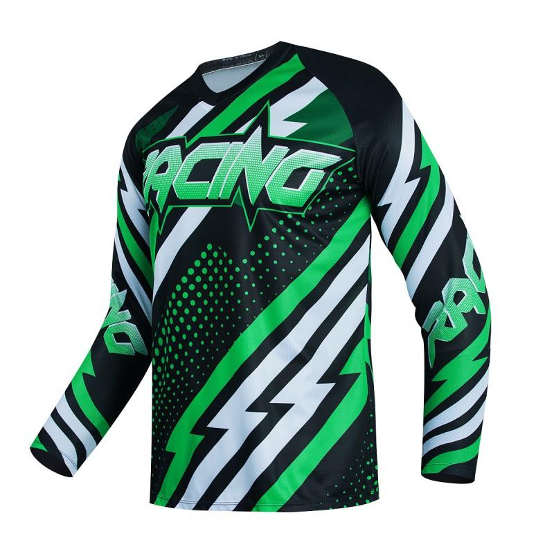 Men Women Mountain Bike Racing Jersey Long Sleeve Quick Dry Breathable Cycling Apparel Riding
