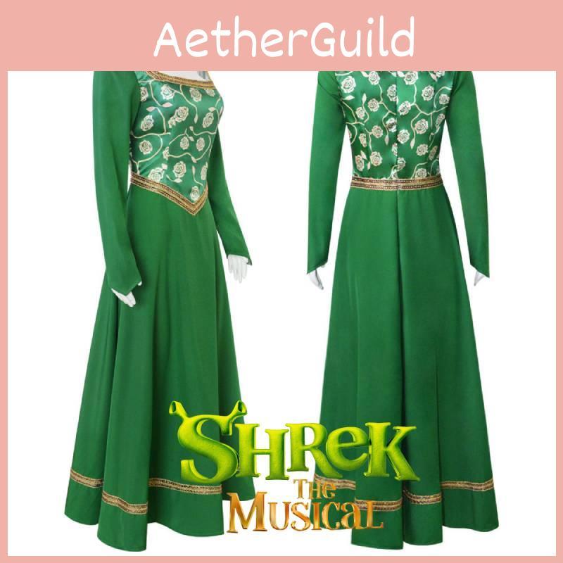 Shrek Princess Fiona Costume For Halloween Cosplay