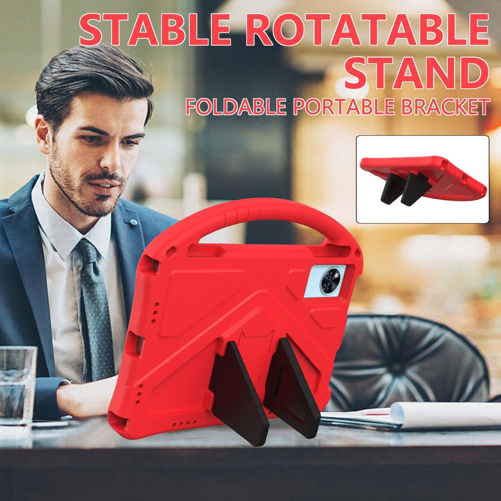 Kids Funda EVA Case For Infinix Xpad 20 2025 2024 11.0 Inch With Portable Hand Holder Kickstand Cover Shockproof Protect Shell