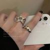 Five-pointed Star Open Ring for Women, A Niche Design In A Minimalist Style, for The Index Finger, A Couple's Ring Set.