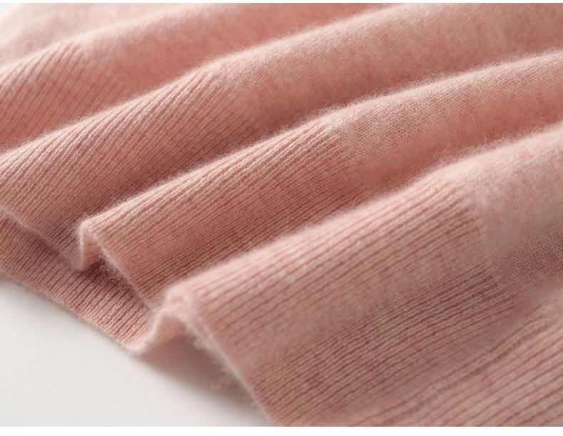 Autumn/Winter Cashmere Color Block Sleeveless Knit Vest