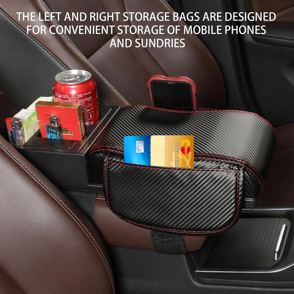 Auto Mittelkonsolen-Kissen Polster Automotive Mittelkonsolen-Erhöhungskissen Mit Getränkehalter Auto Innenraum Dekoration Armlehne Ellenbogen