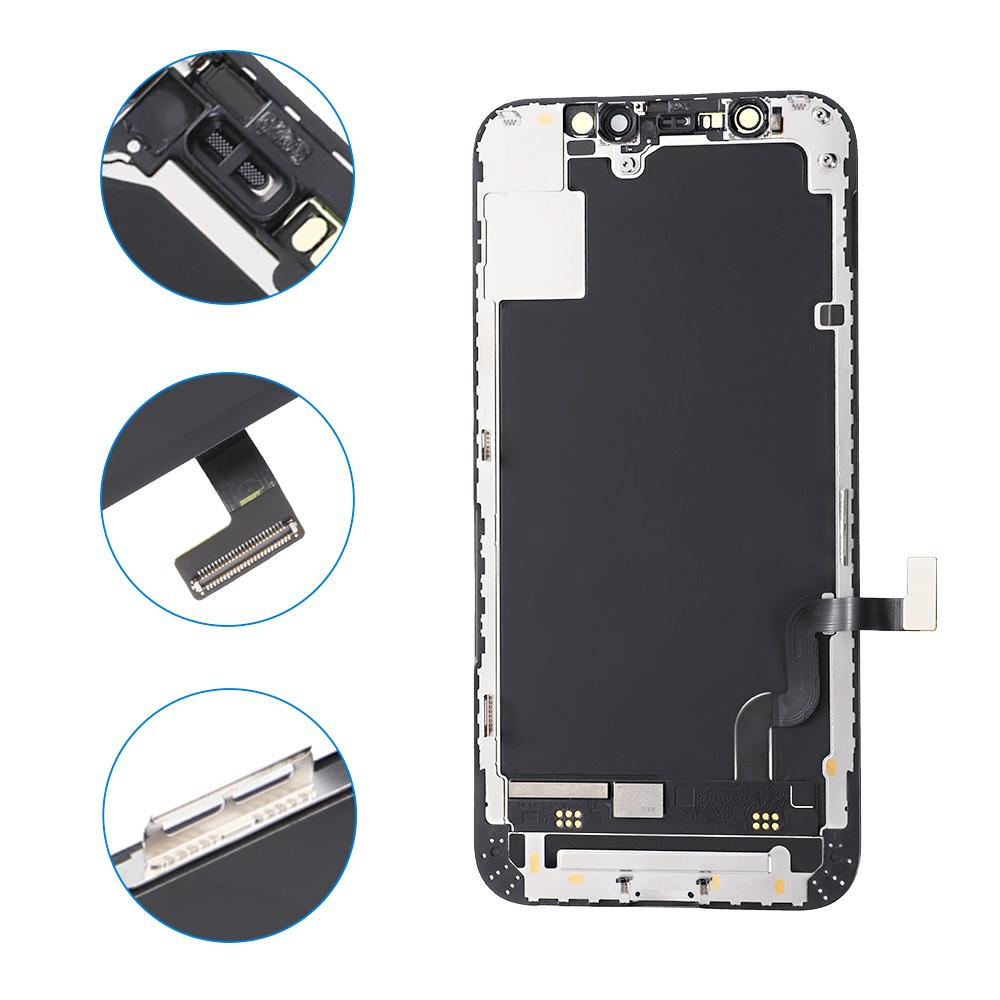 For iPhone 12 Mini Grade B OLED Screen and Digitizer Assembly Part (FOG Technology)