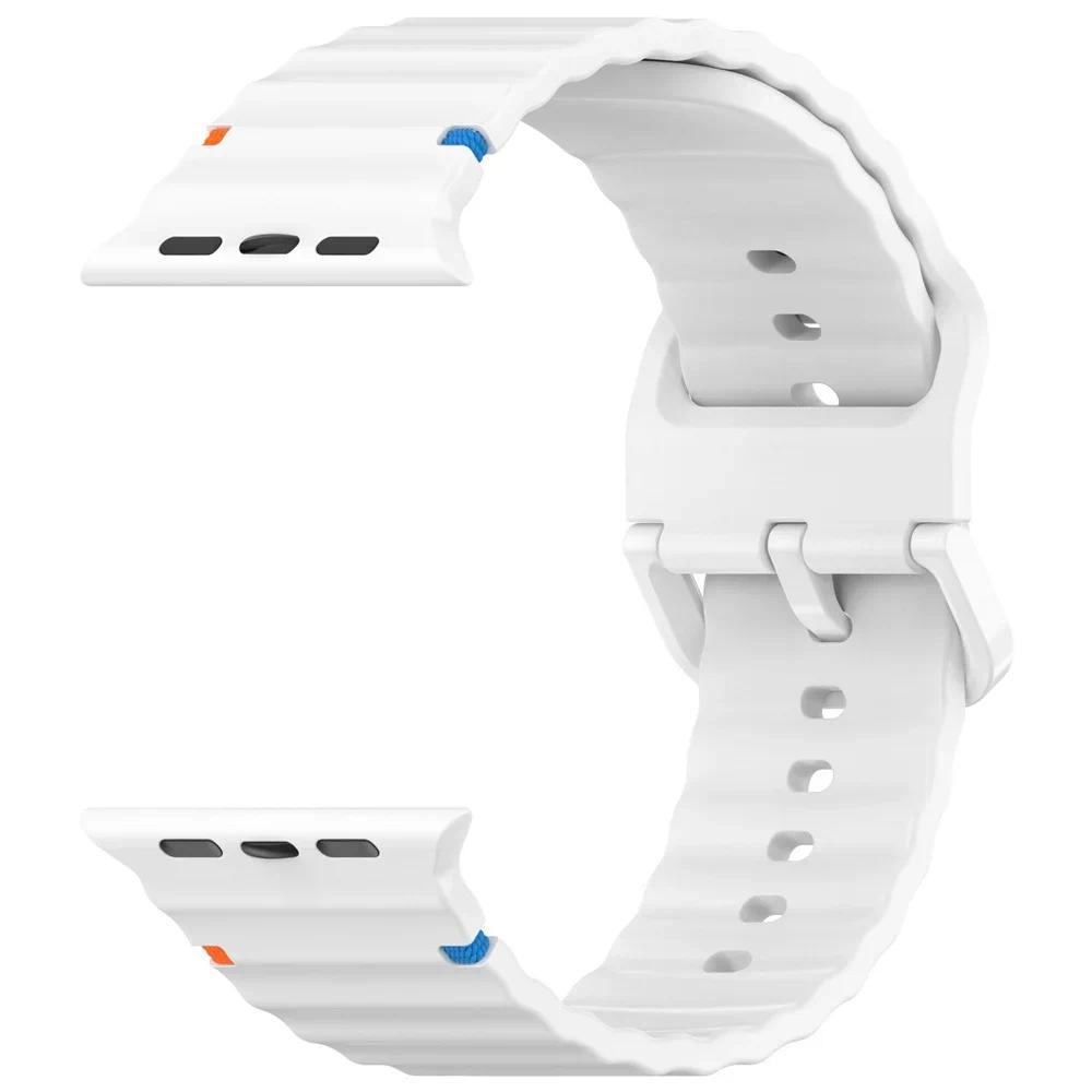 Sport Silicone Strap Compatible for Apple Watch Series 11 46mm 42mm Ultra 3/2/1 49mm 45mm 40mm 41mm 44mm 38mm Series 10 9 8 7 6