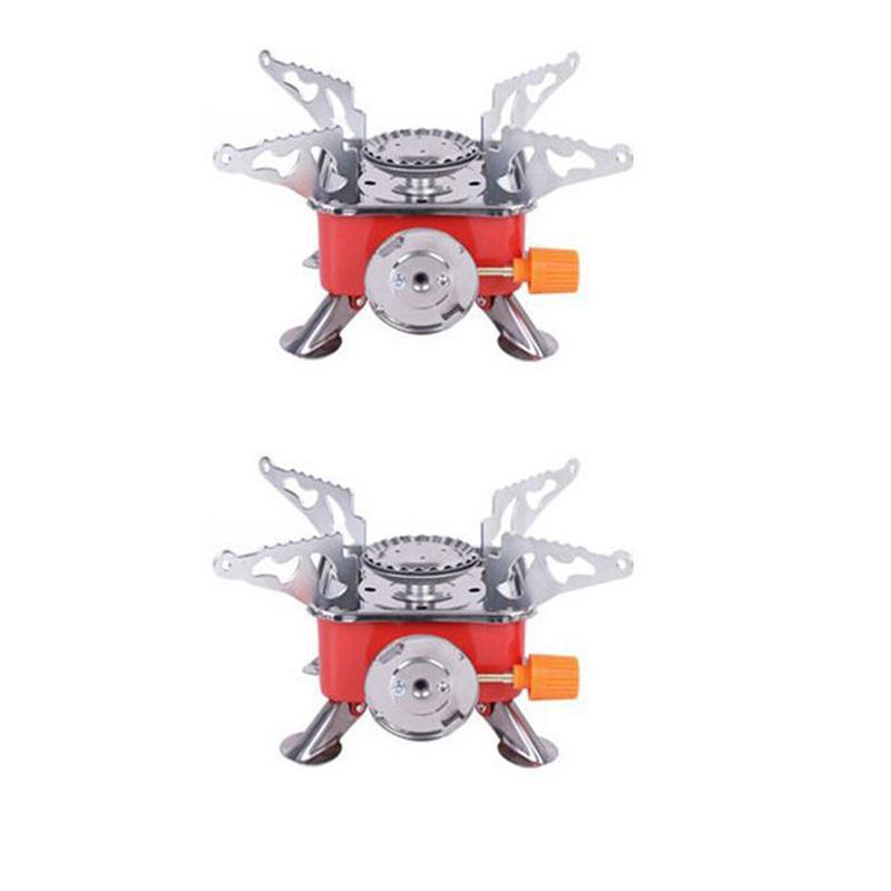 Portable Burner Camping Foldable Outdoor Gas Tank Stove for Backpacking Camping Hiking Picnic Camping Burner BBQ Grill