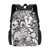 A Medley Of Mushrooms Hot Sale Schoolbag Backpack Fashion Bags Mushrooms Fungus Lover Fungi Pen Drawing Nature Lover Pen Art