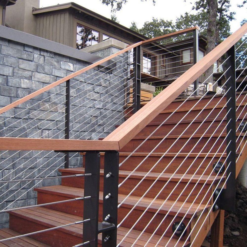 T316 Stainless Steel Cable Railing Tensioner 1/8" Cable Railing End New Swage Stud End Deck