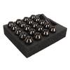 22PCS Tapered Lug Nuts with Nut Sleeve Key Alloy Steel Universal Forged Lock Nut Replacement for TOYOTA Titanium M12x1.5