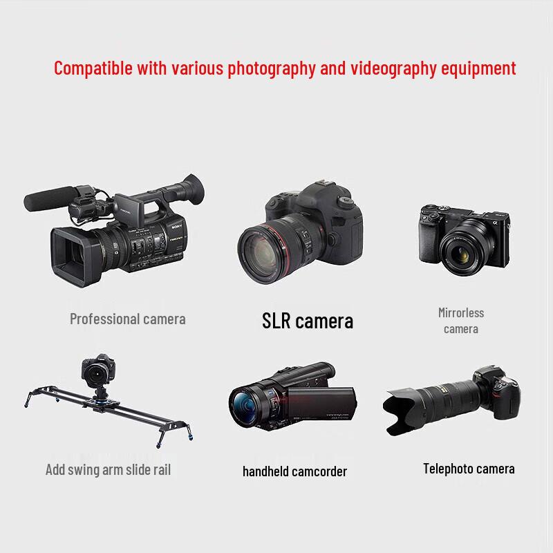 TCHD VideoL80 Professional Live Broadcast Tripod Stand