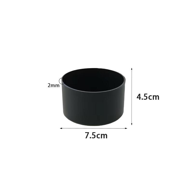 Bling 75mm Silicone Cup Protection Case Storage Vacuum Bottle Compatitable for Stanley 40oz Anti Slip Scratch Resistant