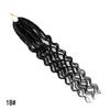 Locs di Dea Ricci Crochet Capelli Locs Morbidi Treccine Sintetiche Estensioni Capelli Stile Bohemien per Donne Nere