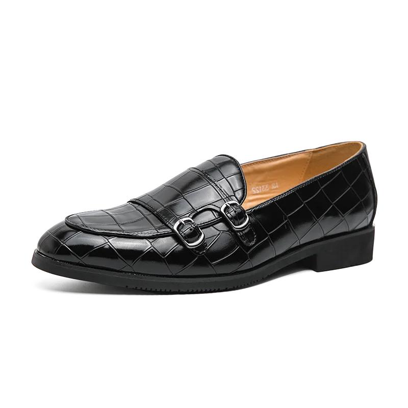 Men's Casual Shoes Plus Size Leather Luxury Designer Social drivingParty Shoes Adult Fashion Dress Moccasins Men Loafers