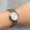 Used Operating CITIZEN xC Citizen Cross Sea Radio Solar Titanium Pink Beige Roman Watch Eco-Drive Watch