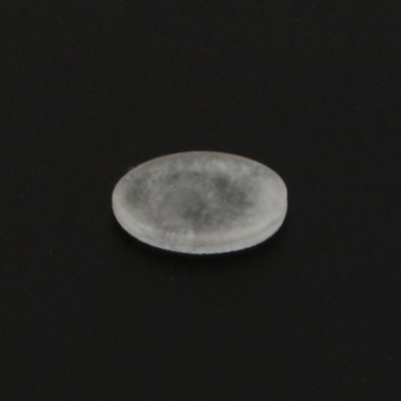 ALK FABRICACIÓN EUROPEA - LAGRIMA ADHESIVA GOMA EVA 10x1 TRANSPARENTE (FORMA CILINDRICA). 2000 unidades