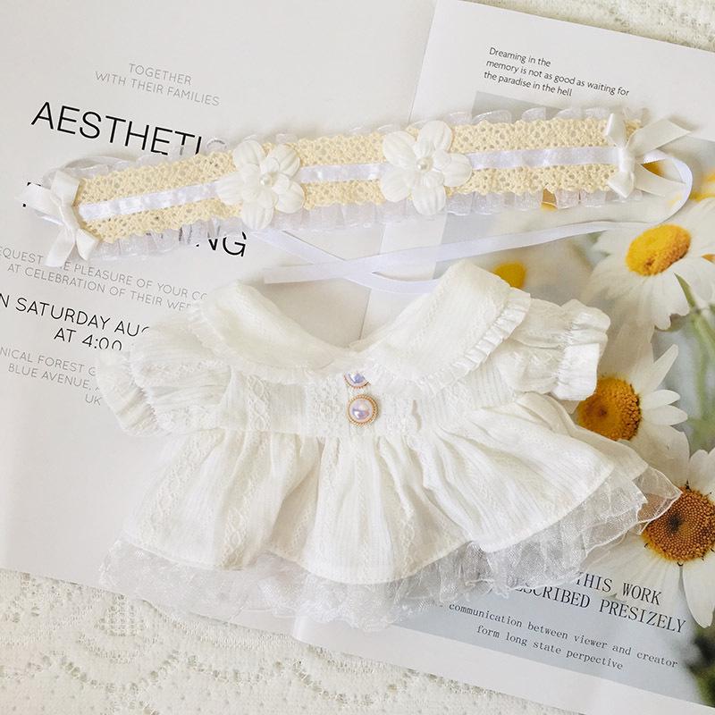 Medium 30cm Handmade Doll Clothes for Jointed Bear - S Size Belle Lulu Outfit Gift for Girls