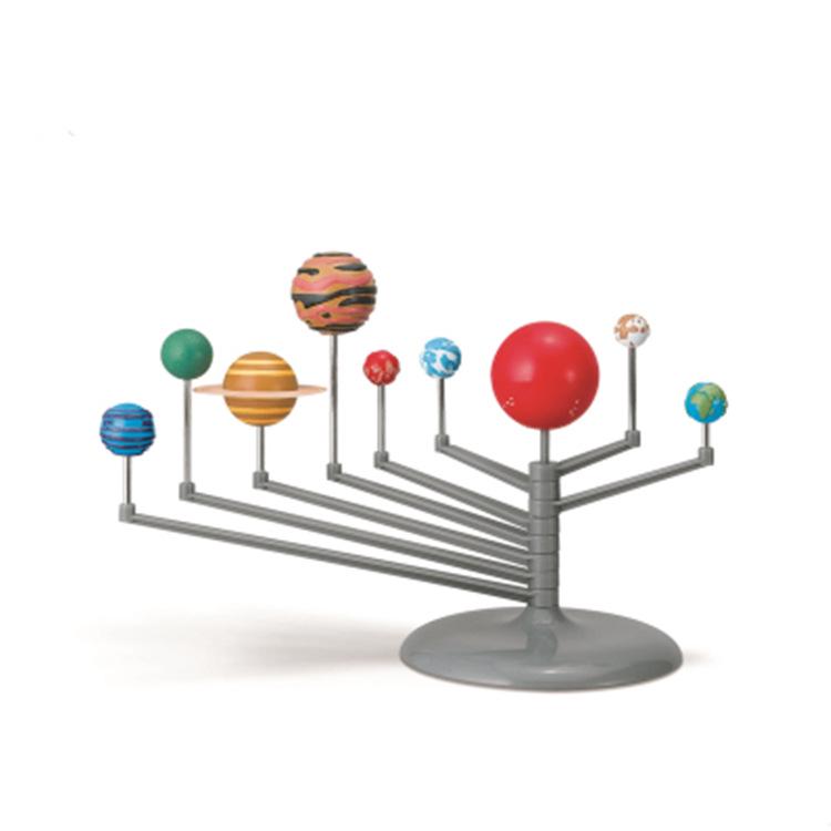 Nine Planets Solar System DIY Model - Educational Science Toy for Kids