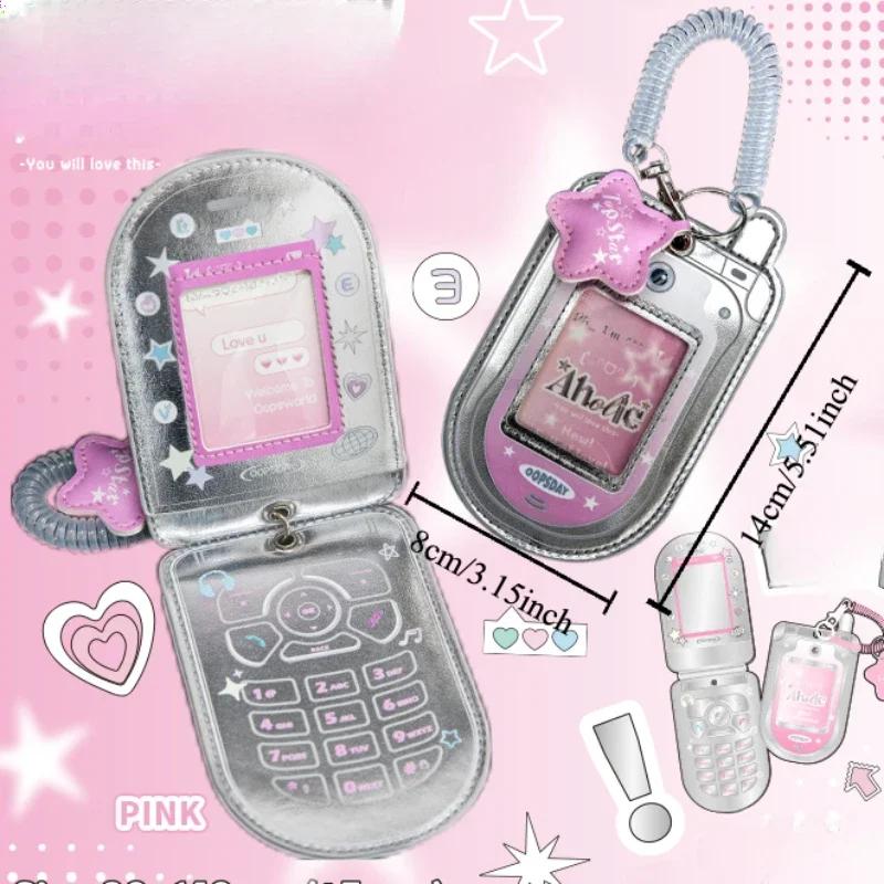 Original Design Electroplate Plasitic Frame Kpop Photo Binder Creative Idol Photo Card Holder for 3 Inch Card Wholesales 2025