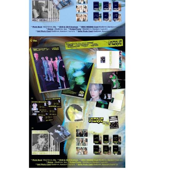 P1Harmony 9th Mini Album - ?UNIQUE (?Photobook Ver.)