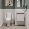 1Pcs Iron Wall Mounted Bathroom Kitchen Organizer No Drill Paper Towel Holder Hanging Tissue Rack for Toilet Vanity Storage