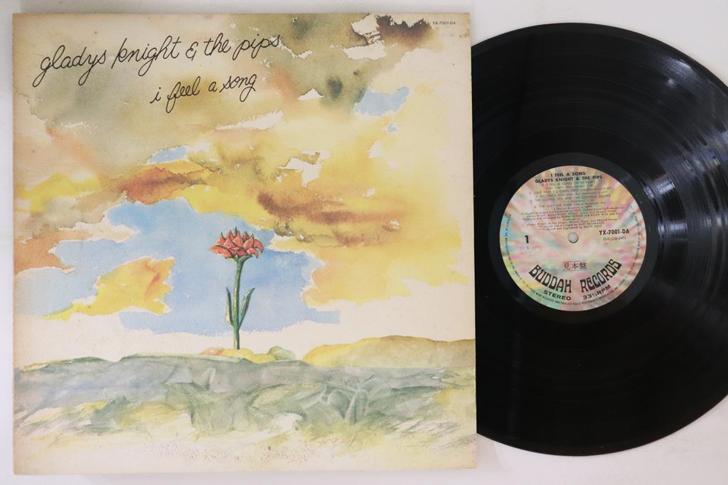 LP Record GLADYS KNIGHT & THE PIPS - I Feel A Song YX7001DAPROMO BUDDAH 1974 Japan Soul/Funk Used