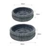 50/60cm Thickened Warm Large Oval Cat Bed Comfortable Detachable Washable Plush Cushion Sleeping Pet Nest Puppy Accessories