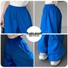 Women's Cobalt Blue Wide-Leg Quick-Dry Casual Pants