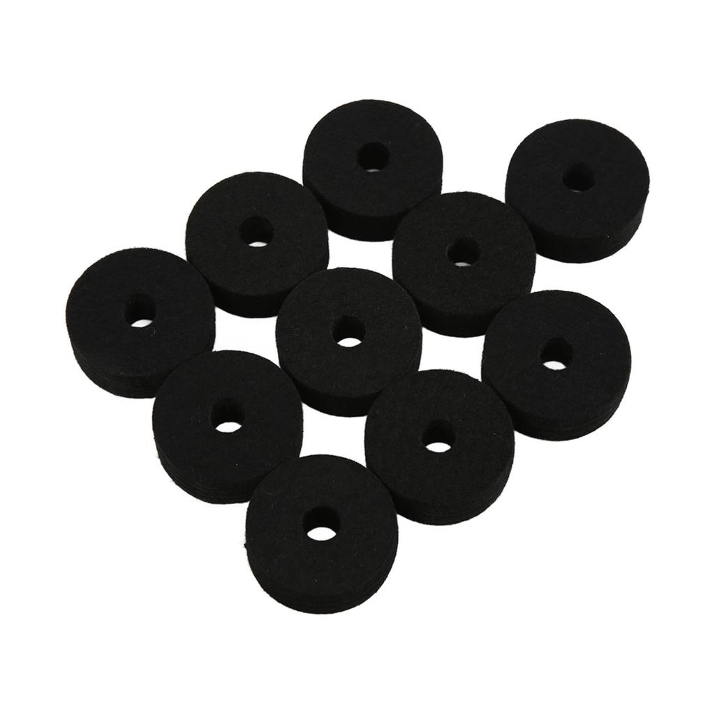 20Pcs Cymbal Felt Washer Pads Stand Replacement Parts Drum Set Accessory Non Slip 4cm