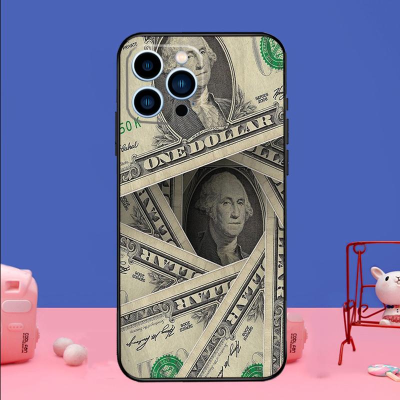 

dollars money Phone Case For iPhone 16 15 14 13 12 11 17 Pro Max Plus 12 13 mini 16e 17 Air Bumper Cover iPhone 13