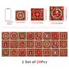 Christmas Tile Decoration Stickers Kitchen Oil-Proof Stickers Bathroom Bedroom Renovation Wall Stickers European Style Self-Adhesive Wall Paper