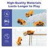 6pcs/set Sliding Engineering Car 1:64 Mini Alloy Toys Car Excavator Crane Bulldozer Construction Model Cars for Boy Kids Gifts