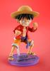 Figurine One Piece - Monkey.D.Luffy World Collectable Figure× S.H.Figuarts 8cm