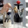Automatic Lifting Makeup Brushes Holder Plastic Cosmetic Brushes Storage Box  Dresser