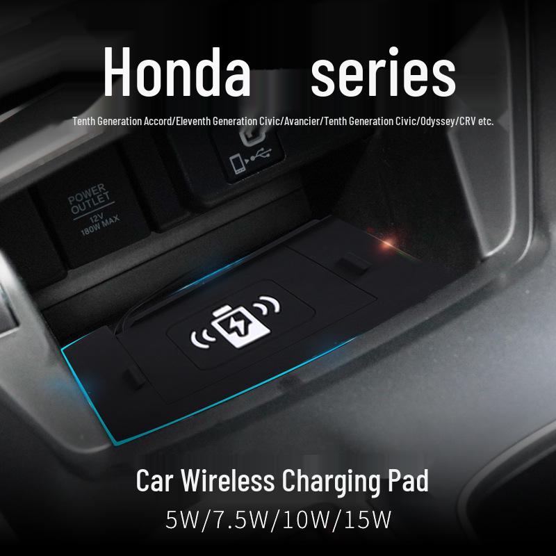 Odyssey Wireless Charger & Storage Box for Elysion: Console Decorative Car Accessory.