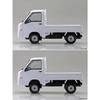 Aoshima Bunka Kyozai 1/32 Scale Rakupla Snap Kit No.05-FW Subaru Sambar Truck Frost White Pre-Colored Plastic Model Kit (Car)