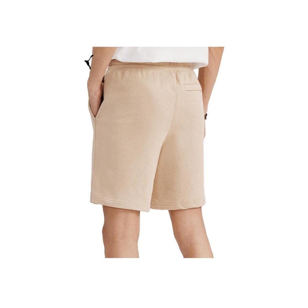 Puma Embroidered Logo Solid Color Sports Drawstring Casual Shorts Men Bottoms Khaki 532698-79