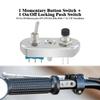 HDBUBALUS Motorcycle Switch, Universal Handle Switch, Horn Switch, Turn Signal Headlight, On/Off, Button Toggle,