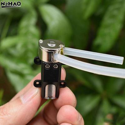 1PC DC 3V 3.7V Micro Peristaltic Pump Squeezing Dosing Pump Mini N20 Full Metal Gear Metering Pump Lab Analytic DripFlow Control