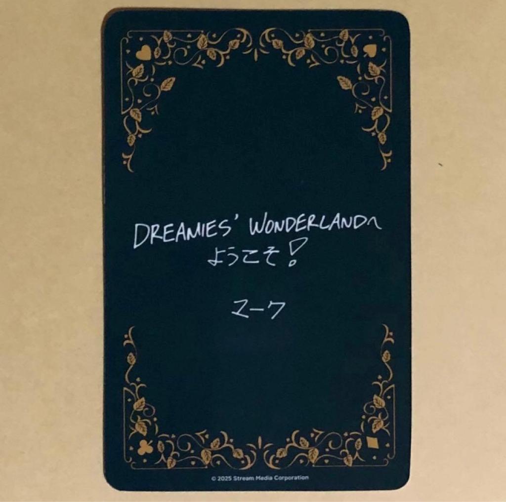 [USED] NCT DREAM Mark Fan Meeting Purchase Bonus Trading Card