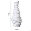 Keramik Blumenvase, Abstrakte Moderne Dekorative Vasen für Tischaufsätze Vase