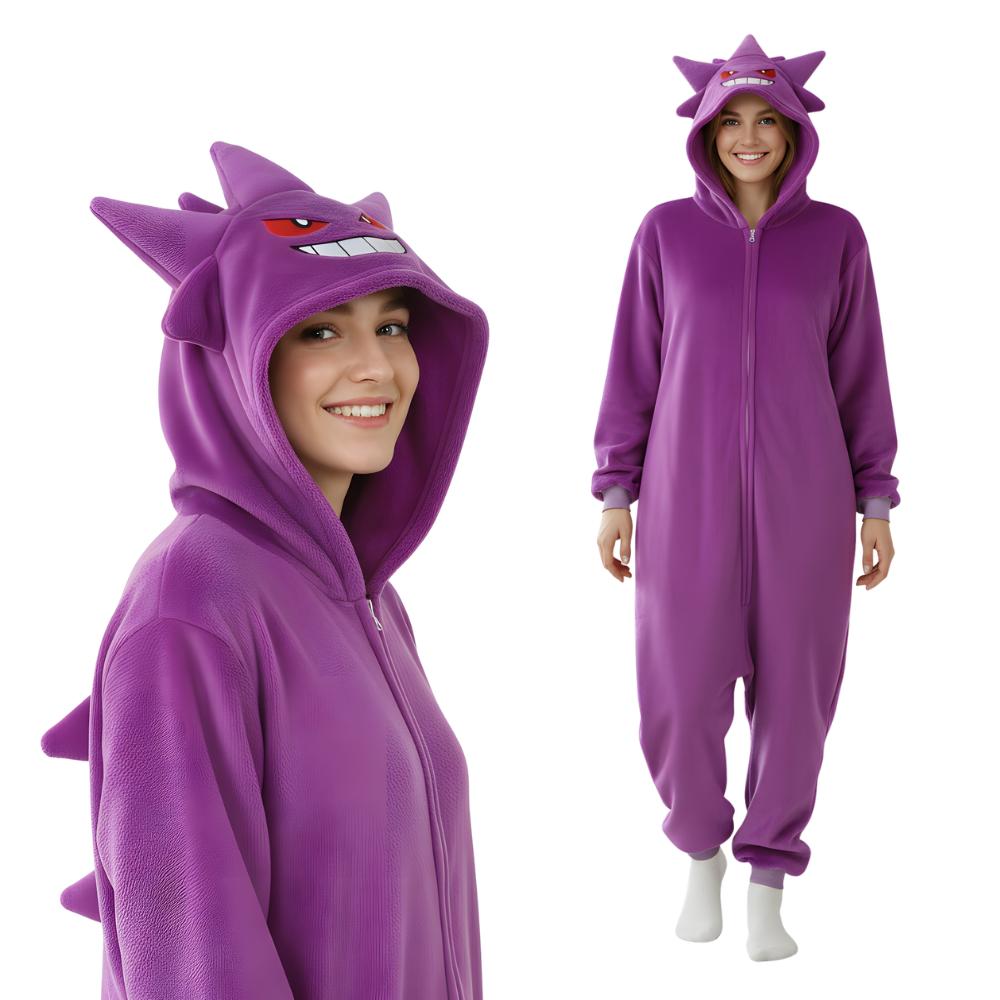 Vienas gabala Kigurumi pidžama Pokemon Gengar