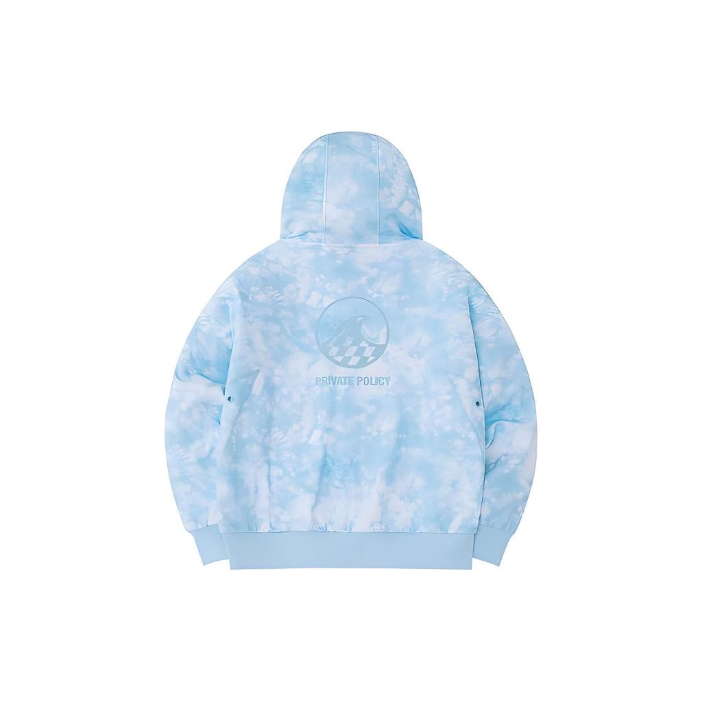 Anta Full Print Gradient Zipper Hoodie Women hoodies 162338721-2